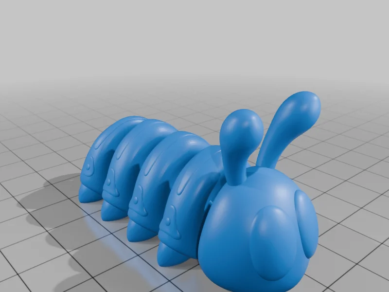 3D модель Модель: Артикулированный гибкий гусеничный трактор - фото 3