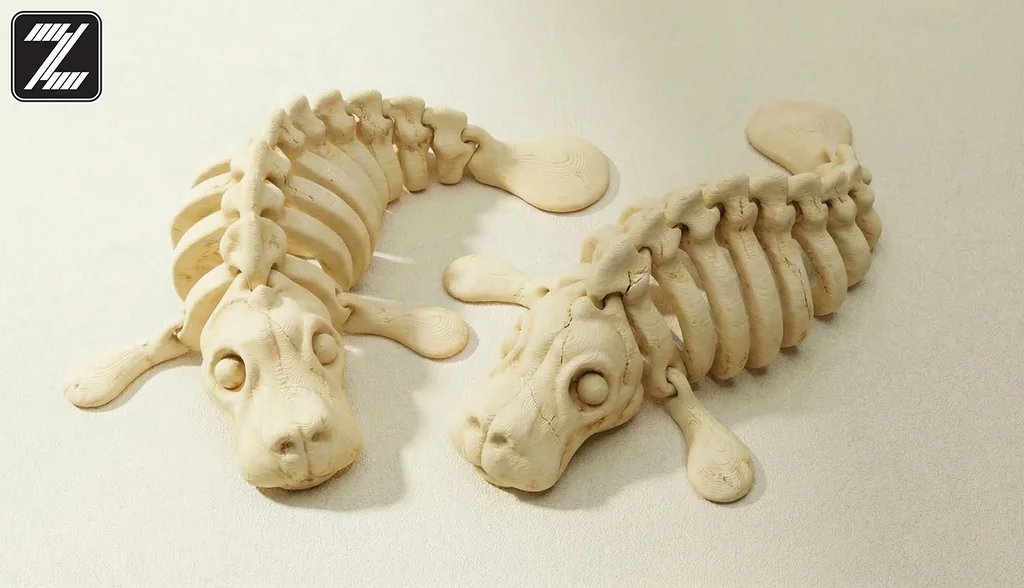 3D модель Скелет Флексибл Манати - фото 1