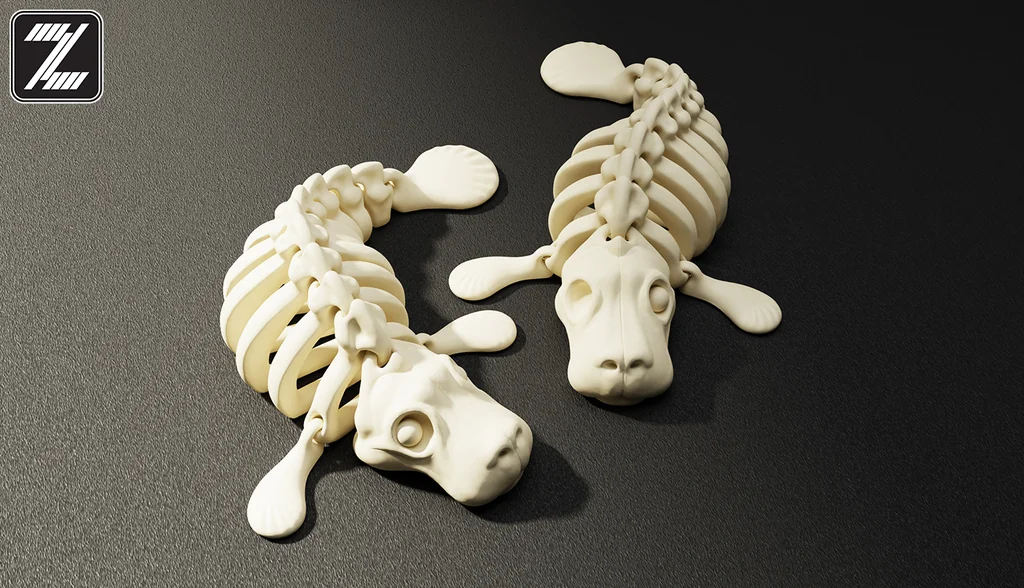 3D модель Скелет Флексибл Манати - фото 2