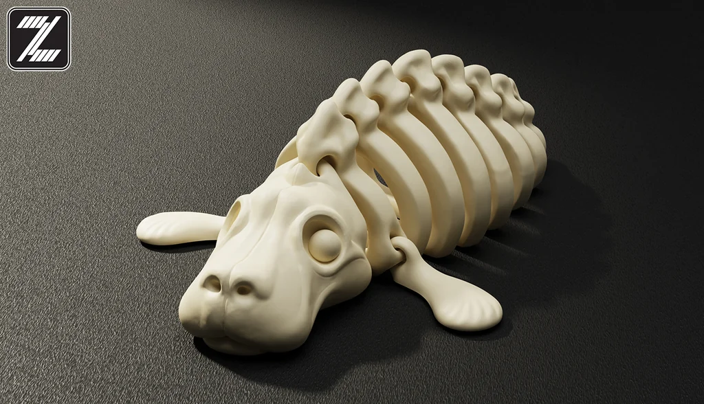 3D модель Скелет Флексибл Манати - фото 6