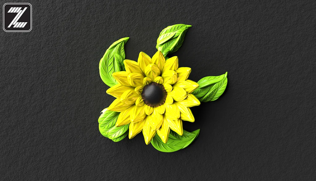 3D модель Модель Flexi Flower Turtle - фото 3