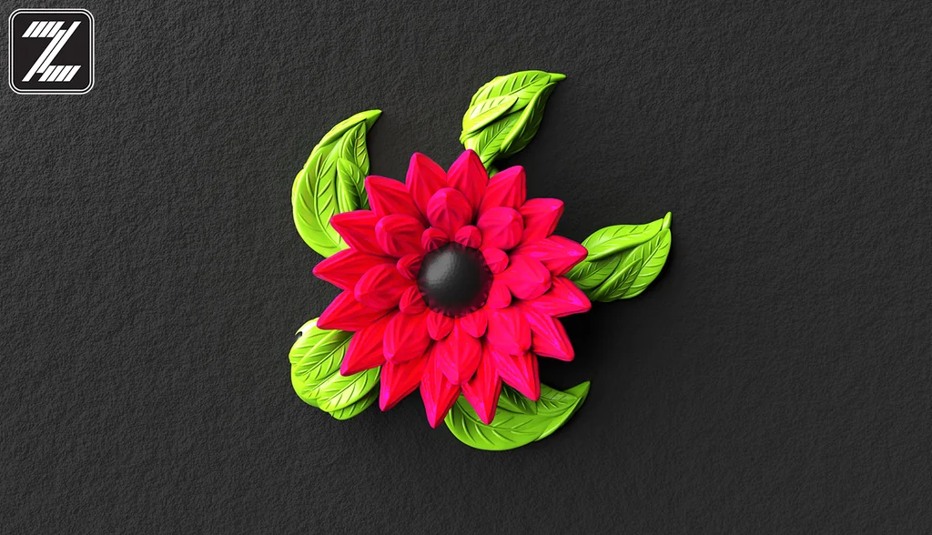 3D модель Модель Flexi Flower Turtle - фото 6