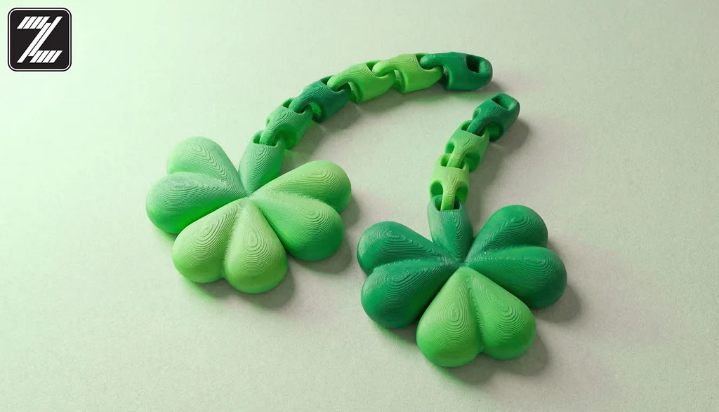 3D модель Ключница Flexi Shamrock - фото 1