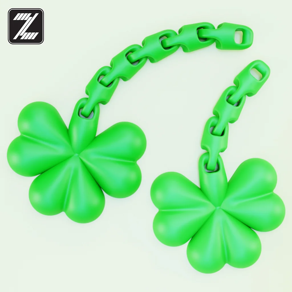 3D модель Ключница Flexi Shamrock - фото 3