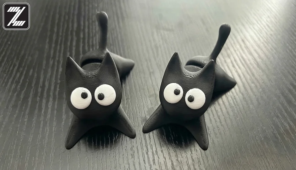 3D модель Модель Простого Гибкого Кота - фото 1