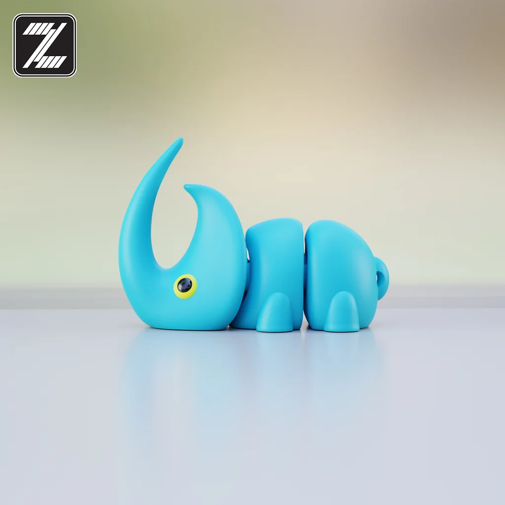 3D модель Модель Flexi Baby Rhino - фото 3