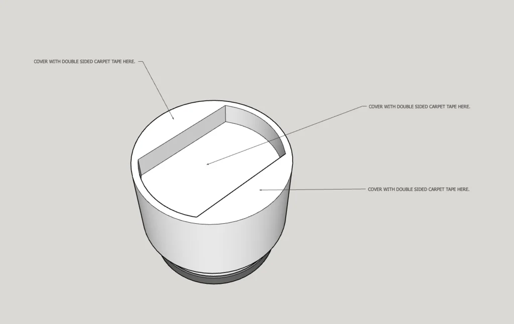3D модель Ножки для Lelit Elizabeth - фото 3