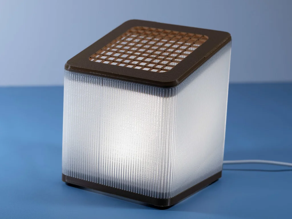 3D модель Настольная лампа в ретро стиле с возможностью настройки - фото 6