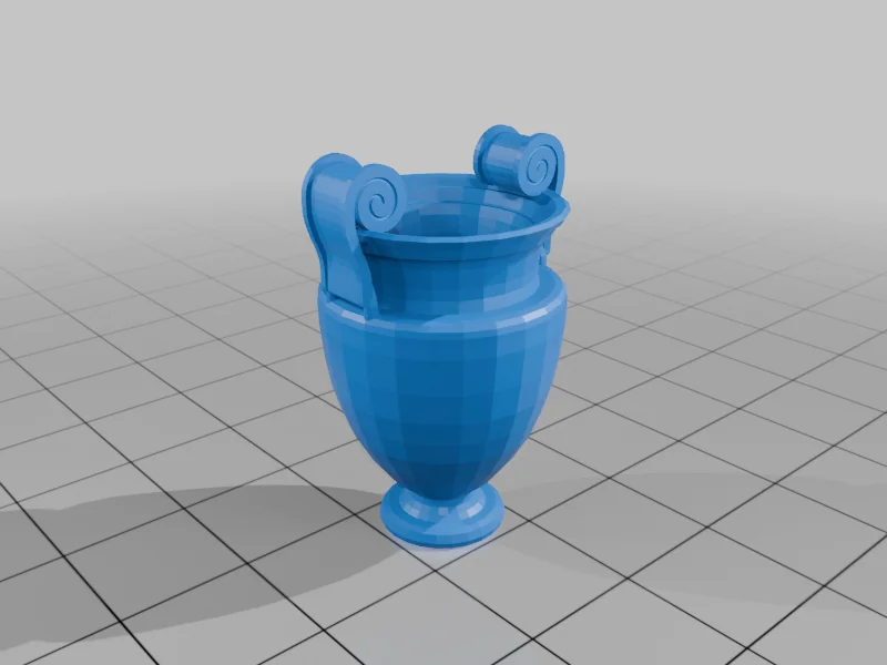 3D модель Модель 1-12: Греческая керамика для кукол - фото 9