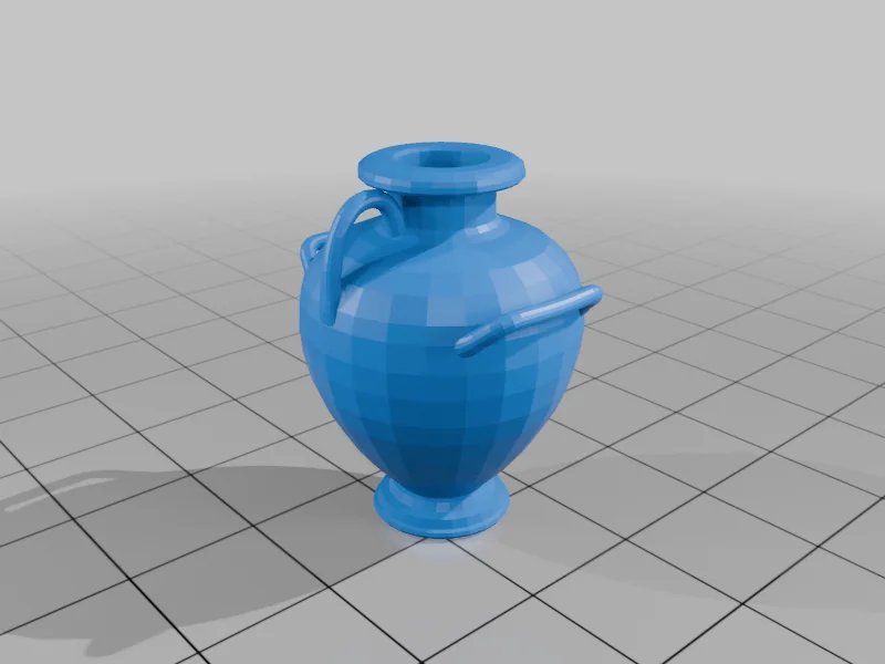 3D модель Модель 1-12: Греческая керамика для кукол - фото 13