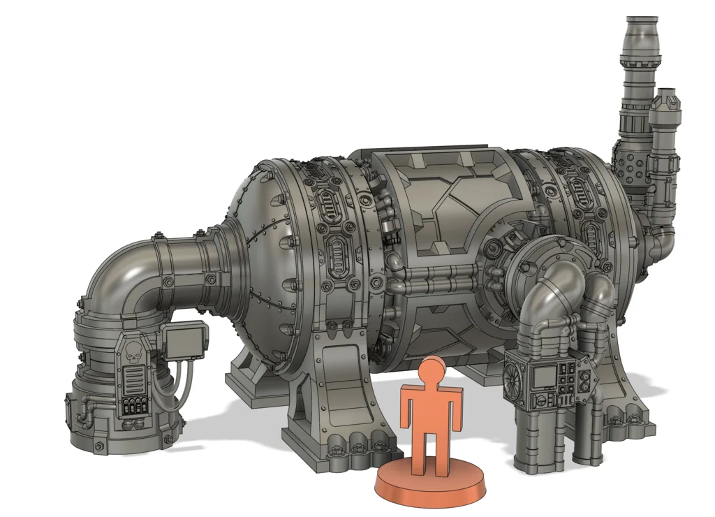 3D модель Реактор Ferrum Secundus - фото 1