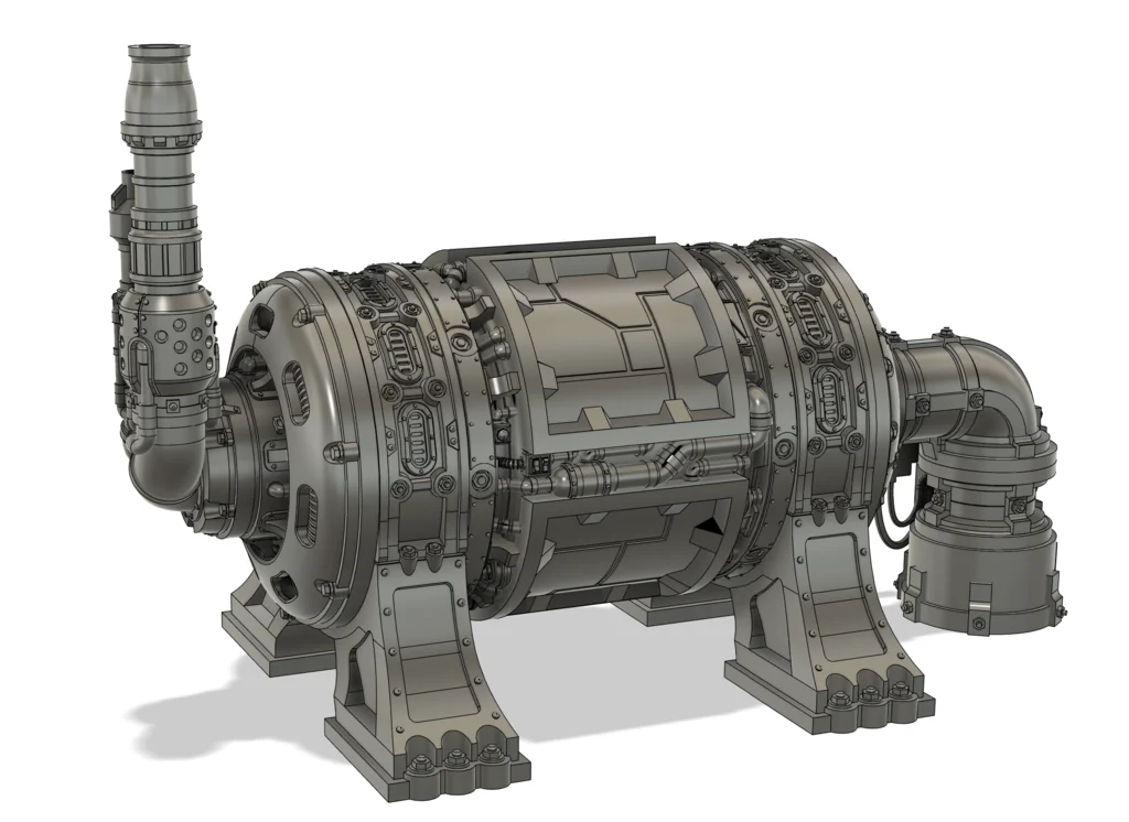 3D модель Реактор Ferrum Secundus - фото 3