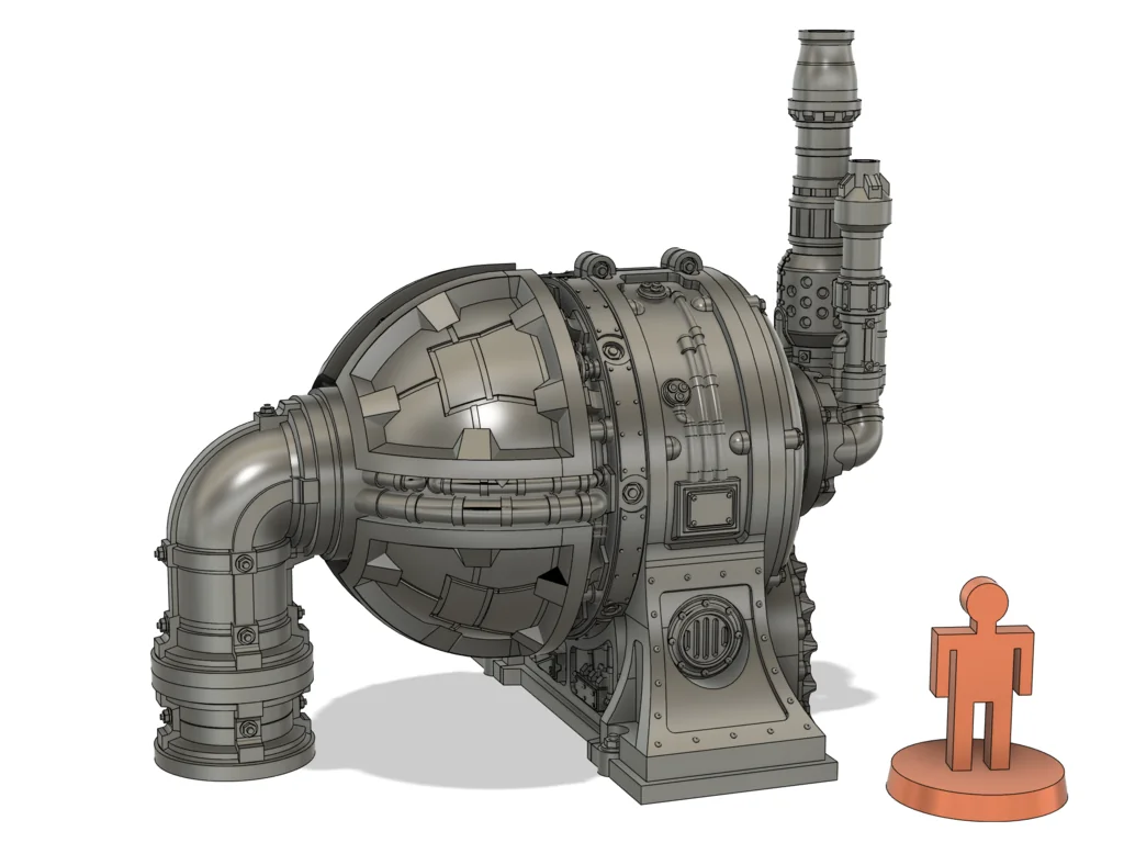 3D модель Реактор Ferrum Secundus - фото 11