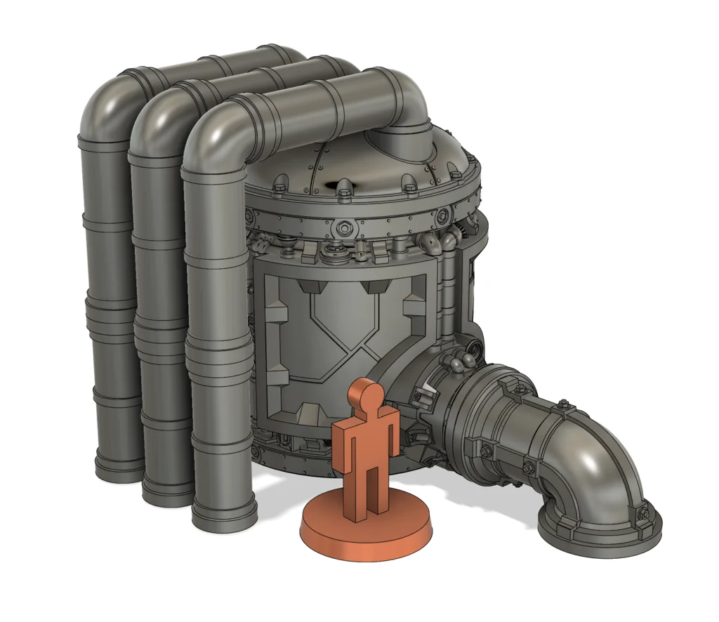 3D модель Реактор Ferrum Secundus - фото 18