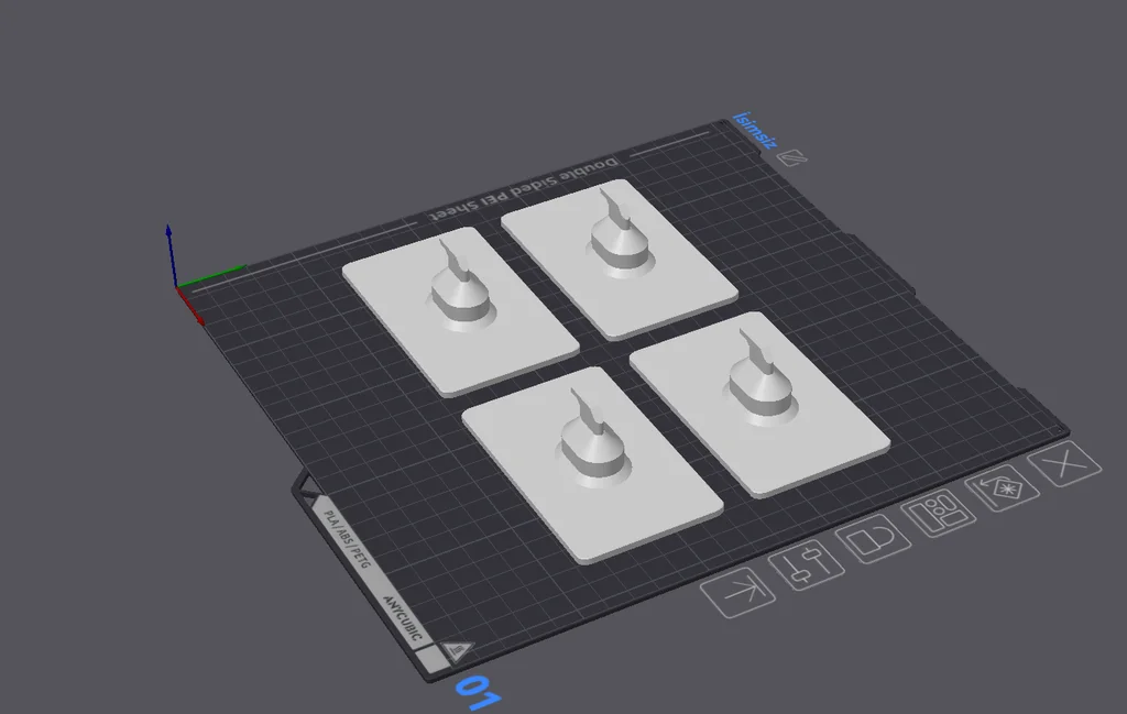 3D модель Крепление для стенда SKÅDIS без сверления - фото 4