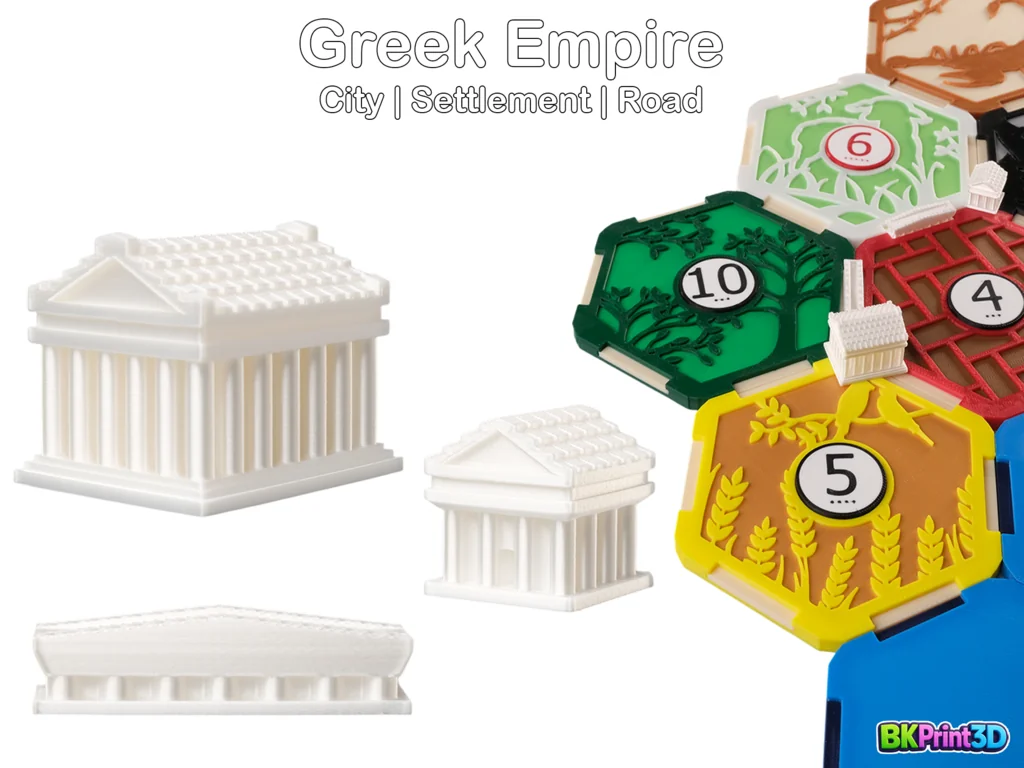 Модель Греческой Империи для Catan