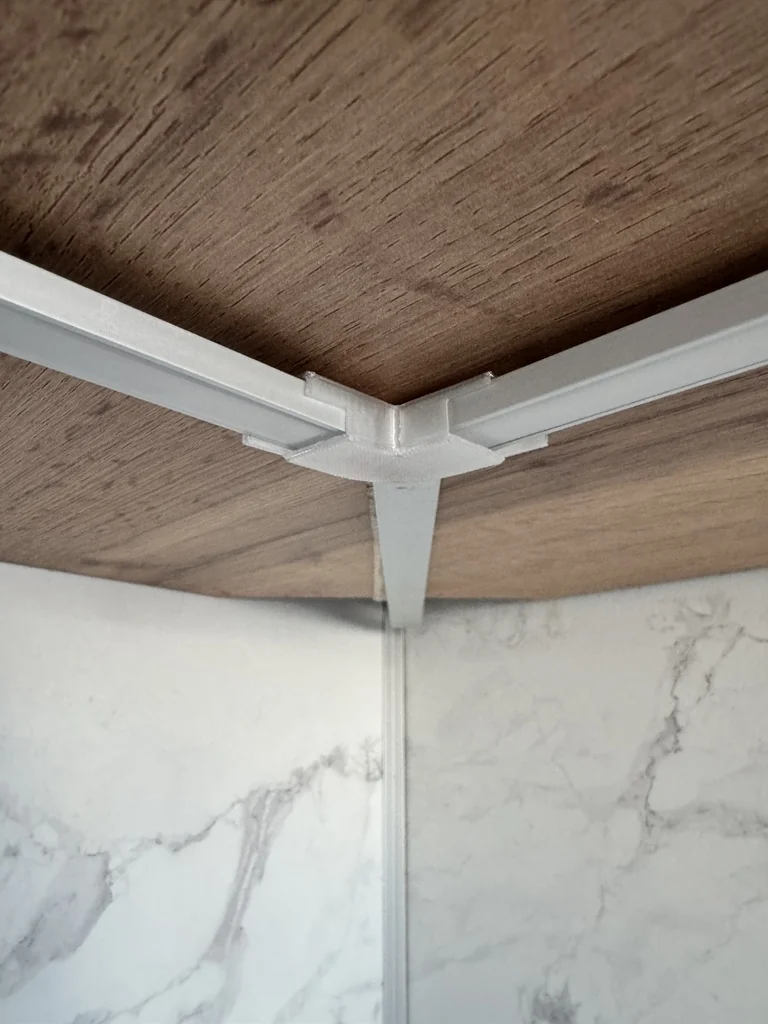 3D модель Уголковое соединение для LED-профиля - фото 2