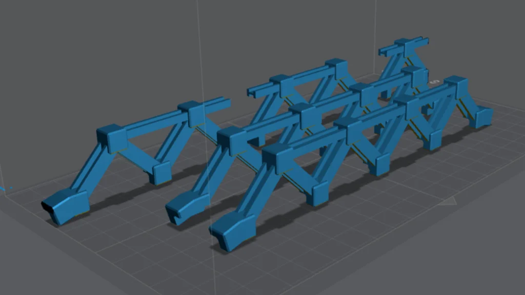 3D модель Мост в стиле рампы для Battletech - фото 2