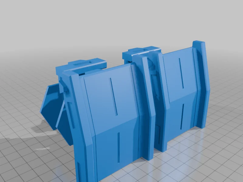 3D модель Мост в стиле рампы для Battletech - фото 4