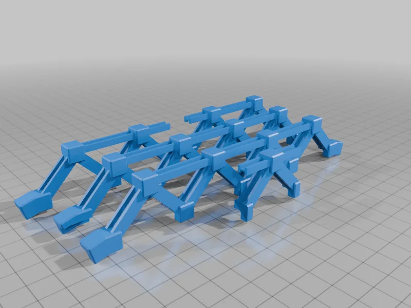 3D модель Мост в стиле рампы для Battletech - фото 5
