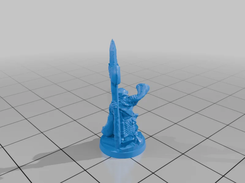 3D модель Forlong the Fat 10мм Модель - фото 2