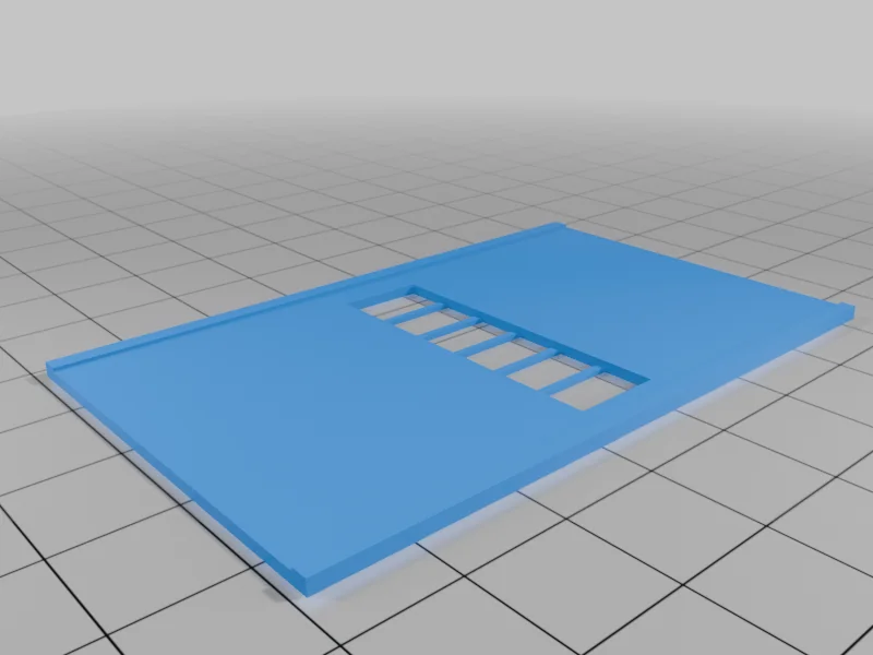 3D модель Модульное здание в масштабе N - фото 5