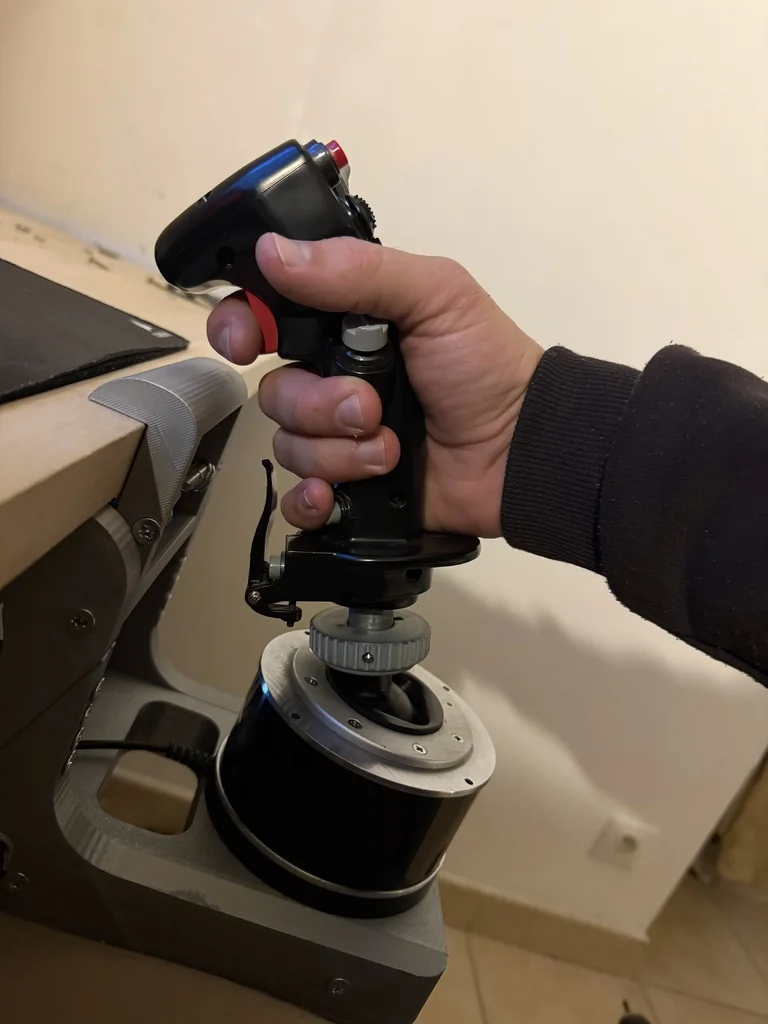 3D модель Крепление для Hotas Warthog - фото 3