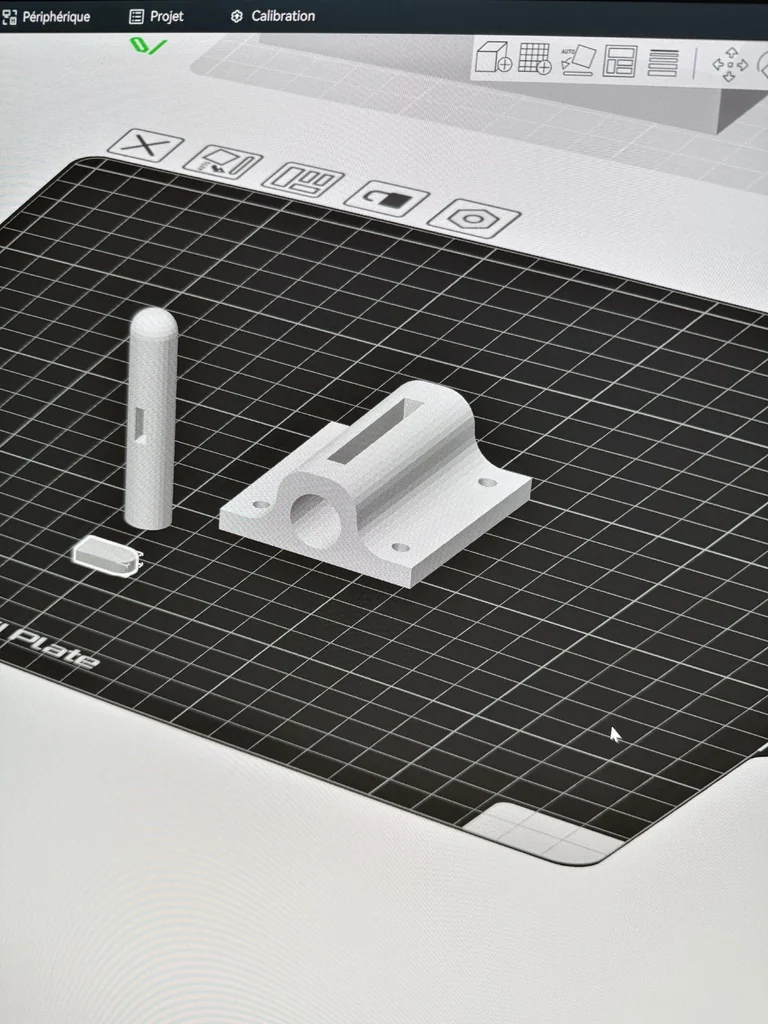 3D модель Крепление для Hotas Warthog - фото 12