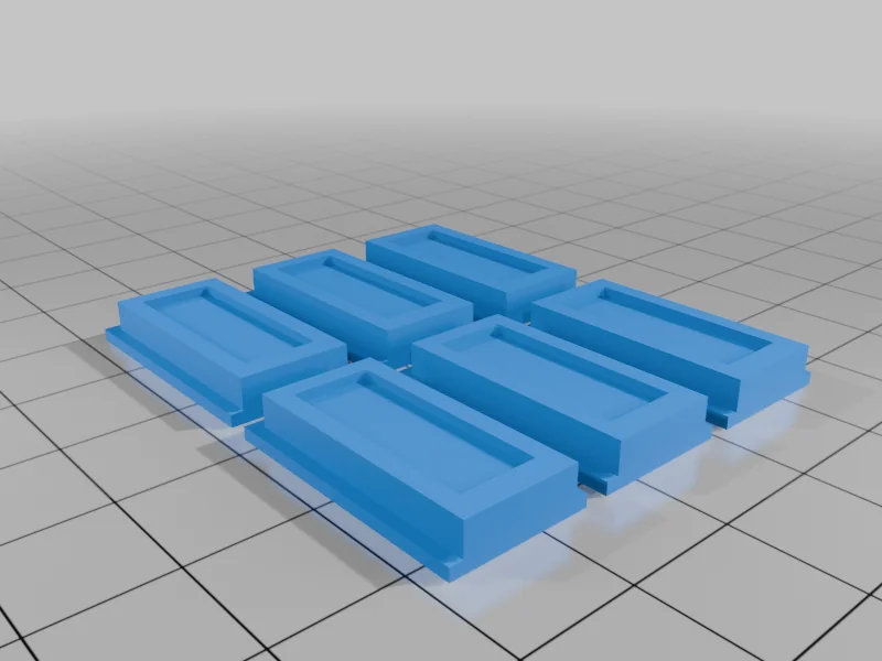 3D модель Модель кирпичного склада/магазина - фото 9