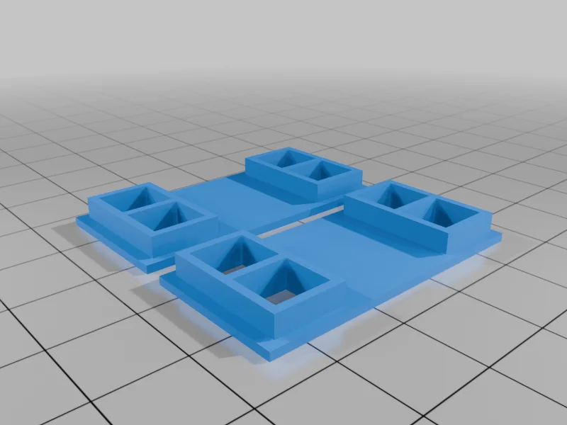 3D модель Модель кирпичного склада/магазина - фото 12