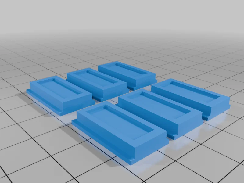 3D модель Модель кирпичного склада/магазина - фото 15