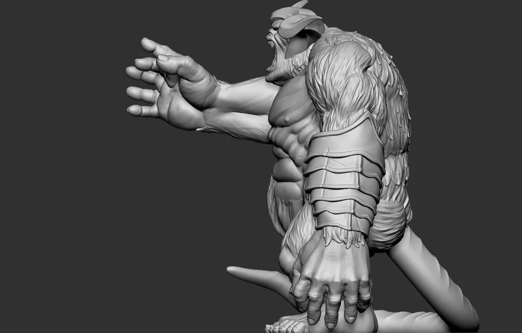 3D модель Модель Демон Лорд Ангазан - фото 2