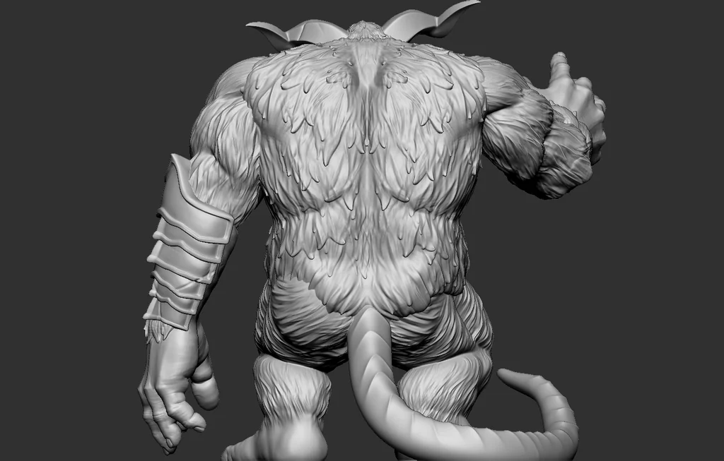 3D модель Модель Демон Лорд Ангазан - фото 4