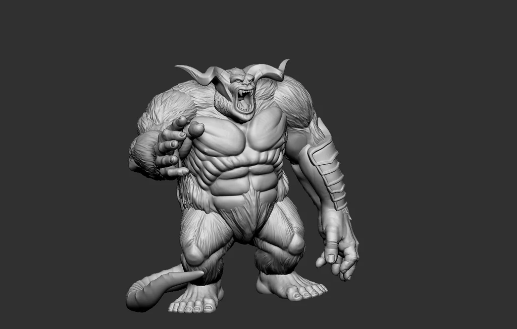 3D модель Модель Демон Лорд Ангазан - фото 5