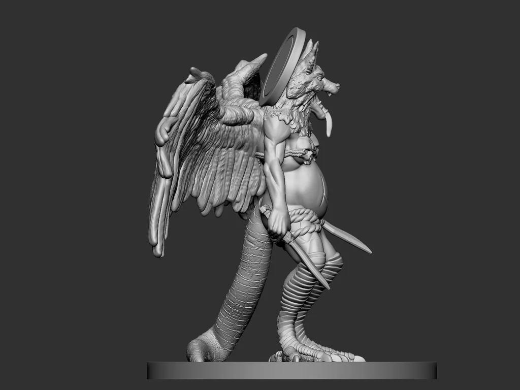 3D модель 3D модель Lamashtu для Pathfinder - фото 6