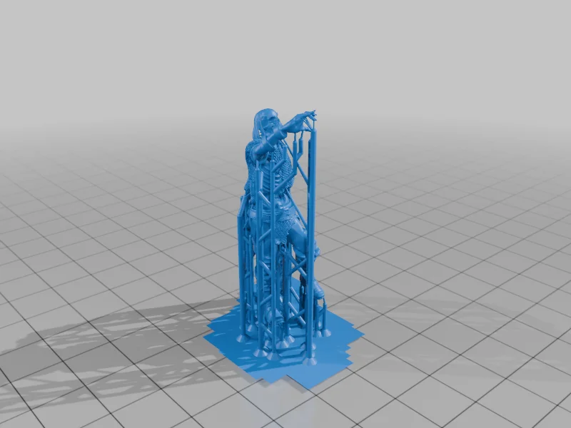 3D модель Скелет из крипты Тресендара 1 - фото 8