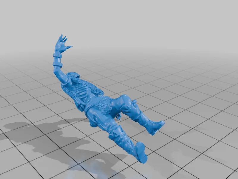 3D модель Скелет из крипты Тресендара 1 - фото 9