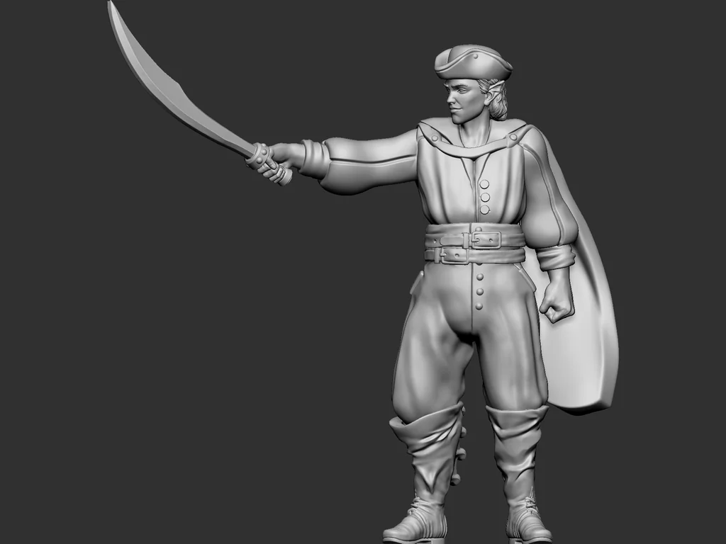 3D модель Модель: Моряк Тритон 2 - фото 3