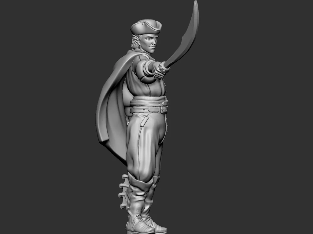 3D модель Модель: Моряк Тритон 2 - фото 4