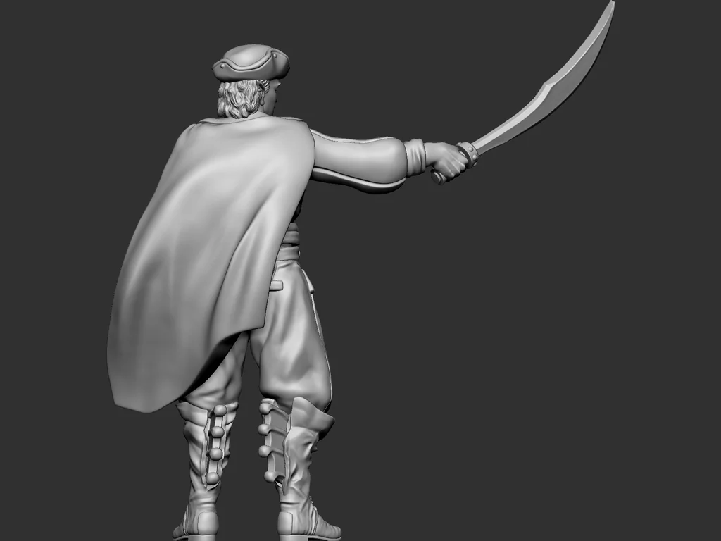 3D модель Модель: Моряк Тритон 2 - фото 5