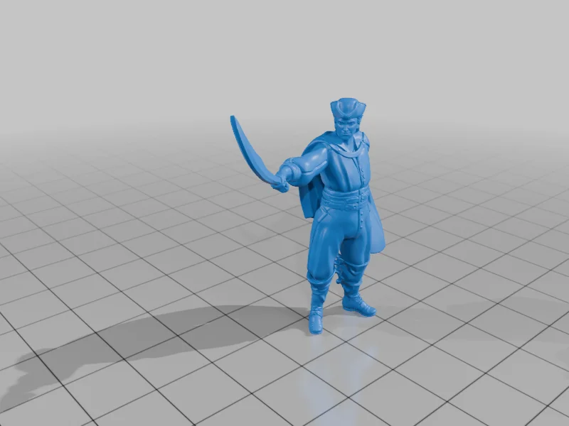 3D модель Модель: Моряк Тритон 2 - фото 7