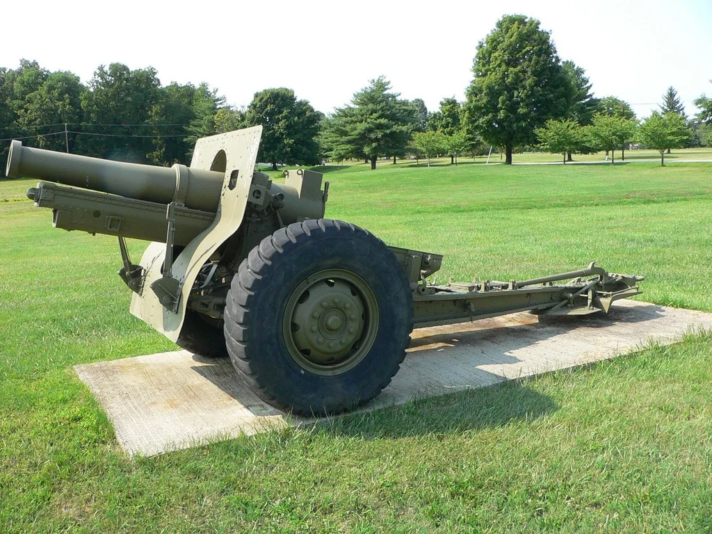 3D модель 155мм французская пушка Шнейдера 1940 года - фото 1