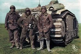 3D модель Французский экипаж Второй мировой войны - фото 1