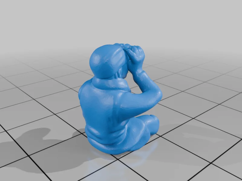 3D модель Французский экипаж Второй мировой войны - фото 2