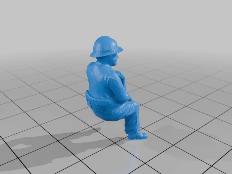 3D модель Французский экипаж Второй мировой войны - фото 11