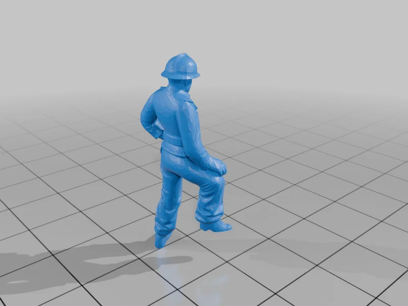 3D модель Французский экипаж Второй мировой войны - фото 12