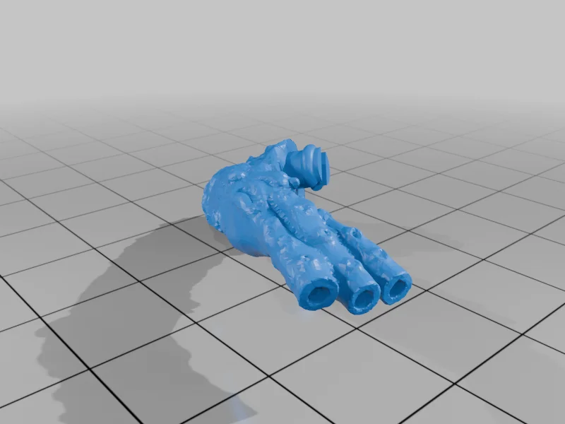 3D модель Фигура существа M113 (Солёный вампир) - Star Trek - фото 2