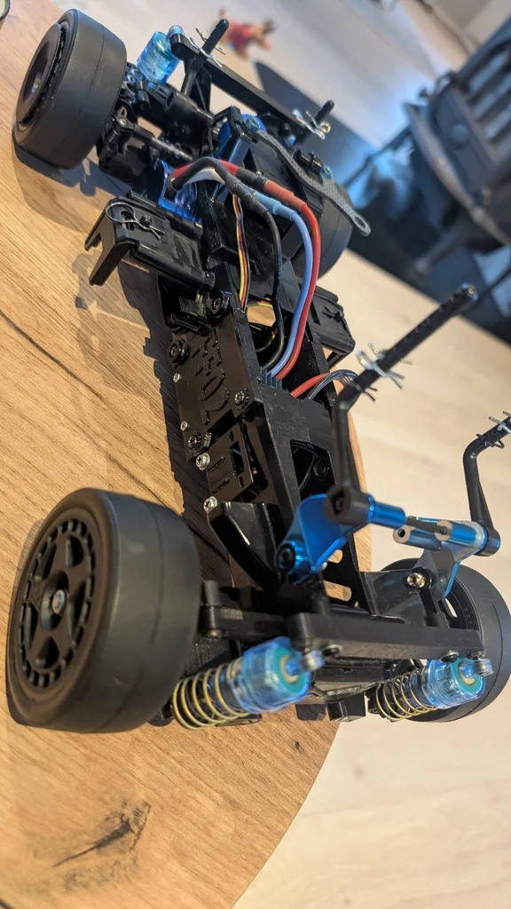 3D модель Модель Tamiya M03/FF02 с удлинением колесной базы 257 мм - фото 2