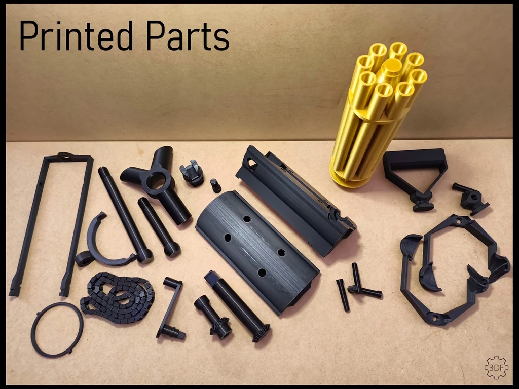 3D модель Wiimote Gatling: Уникальная 3D-модель - фото 3