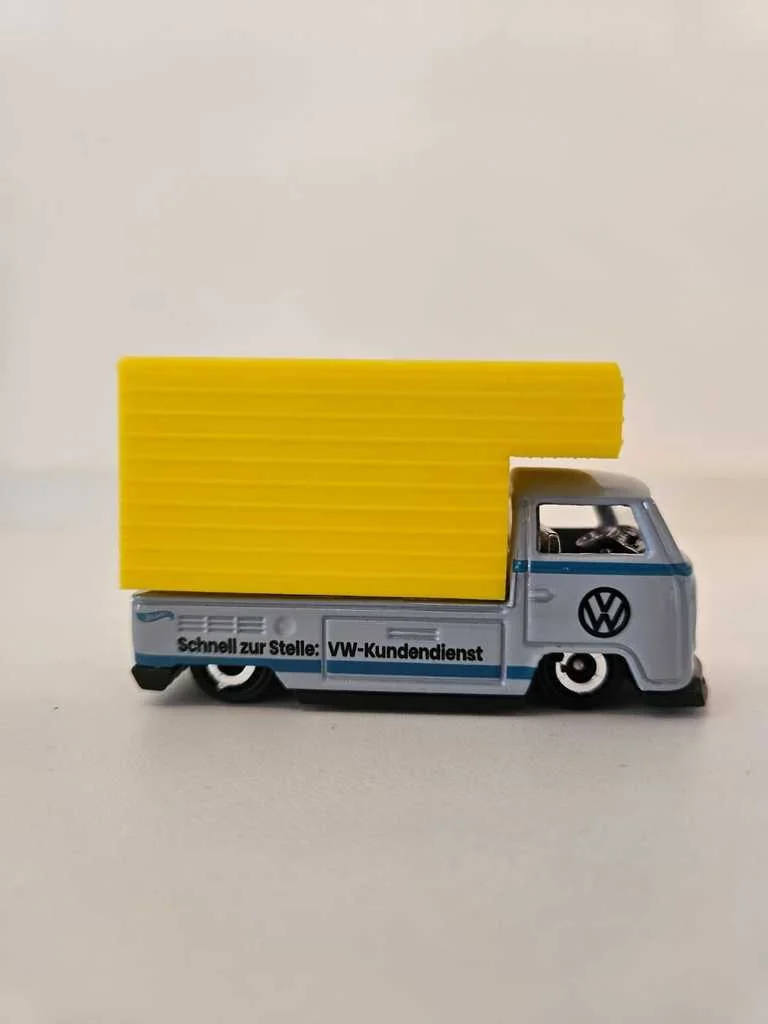 3D модель Volkswagen T2 Пикап Hot Wheels - фото 3
